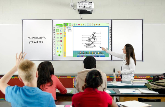 Tela interativa portátil de Smartboard Whiteboards da sala de aula de Digitas