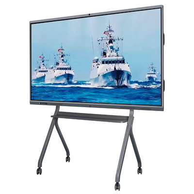 65 painel LCD da polegada 4K que ensina o tela táctil interativo esperto Whiteboard