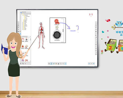 5V sala de aula eletrônica Smartboard Digital Whiteboards para o negócio