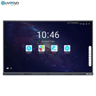 polegada Whiteboard interativo de 4K Android Windows Lcd 75 para a sala de aula