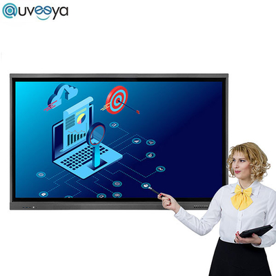 Diodo emissor de luz Whiteboard eletrônico interativo do IR UHD LCD para os estudantes que aprendem