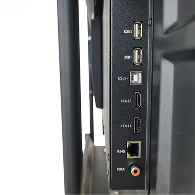 telas de exposição interativas da placa 65inch esperta portátil para as salas de aula 400cd/m2